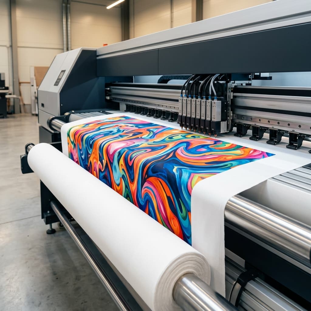 Direct-to-Fabric Dye Sublimation Textile Printing Facility