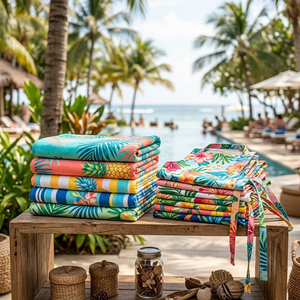 Lifestyle & Merchandise (Beach Towels, Aprons & Sashes)