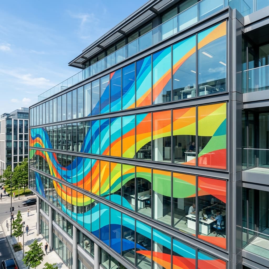 One Way Vision & Perforated Window Film