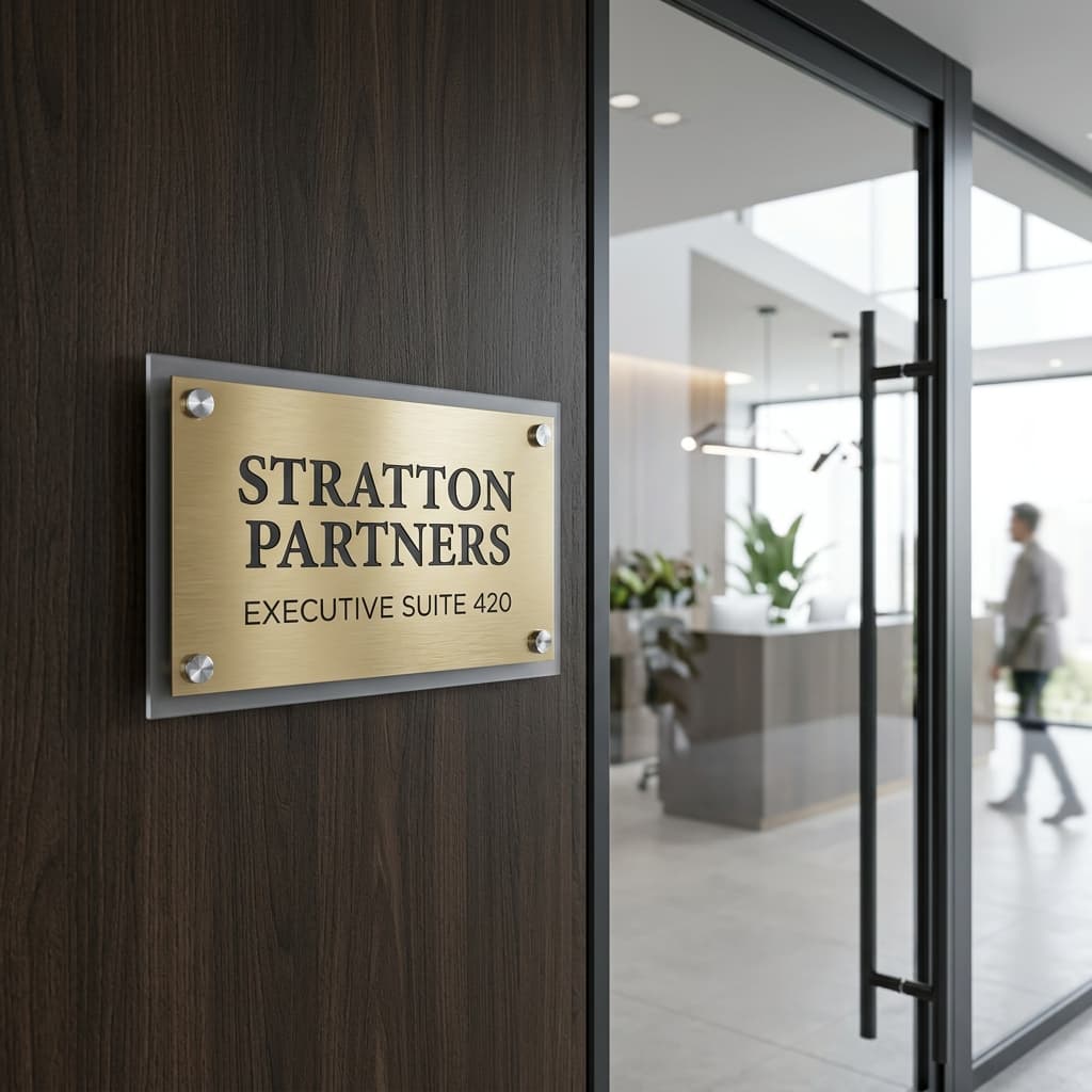 Corporate Name Plates & Door Signs